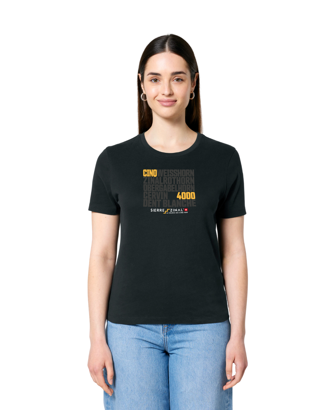 T-SHIRT FEMME CINQ 4000