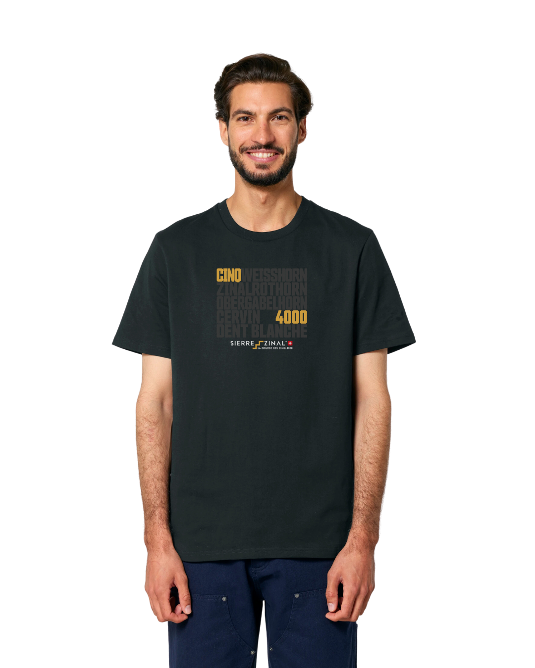 T-SHIRT HOMME/UNISEXE CINQ 4000