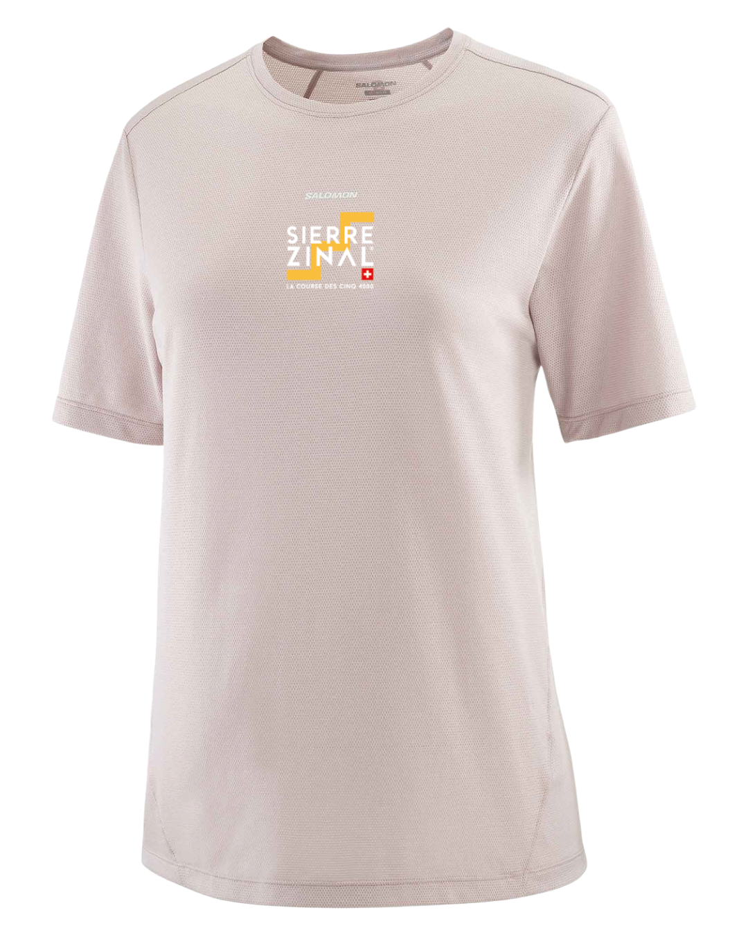 T-SHIRT TECHIQUE FEMME LOGO