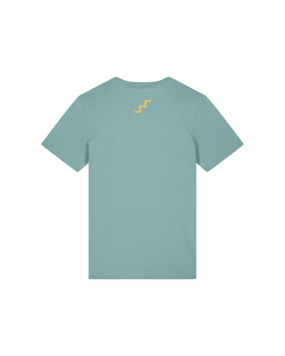 T-SHIRT CHOCOLAT TEAL MONSTERA UNISEXE