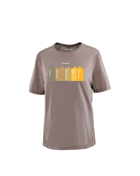 T-SHIRT TECHNIQUE SIERRE-ZINAL IRON FEMME