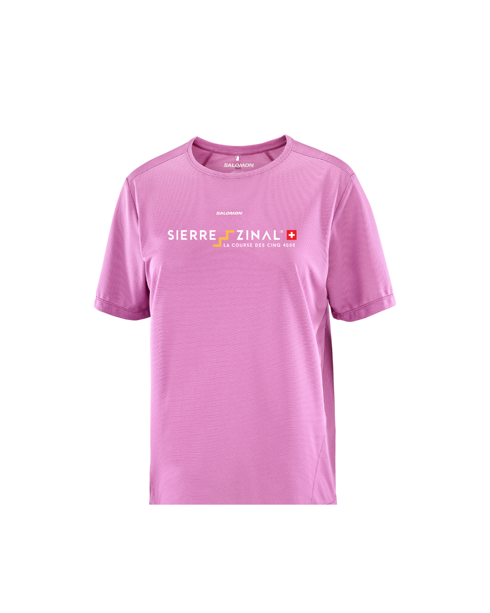 T-SHIRT TECHNIQUE SIERRE-ZINAL IRIS ORCHID FEMME