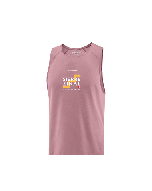 DÉBARDEUR TECHNIQUE SIERRE-ZINAL DUSKY ORCHID HOMME