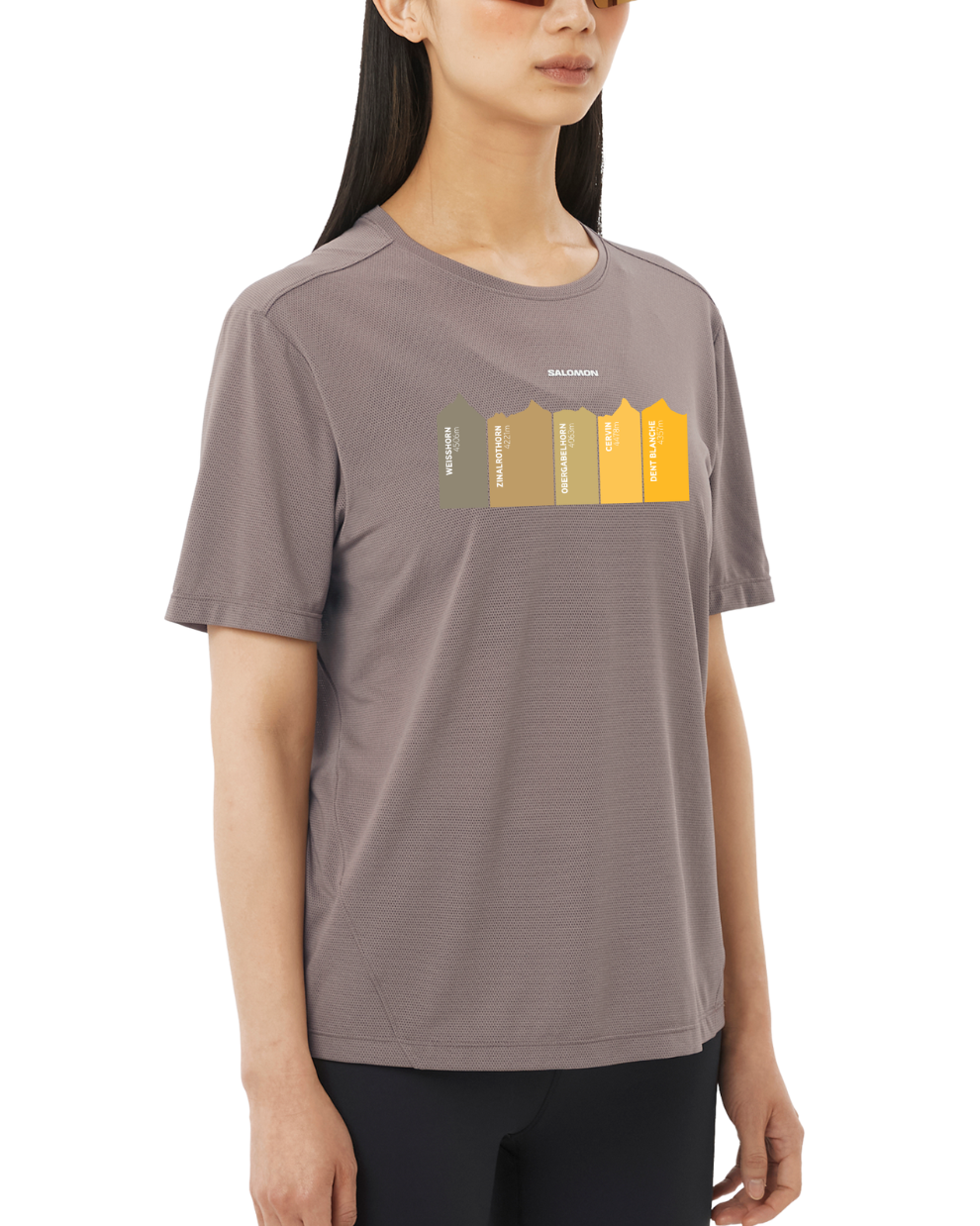 T-SHIRT TECHNIQUE SIERRE-ZINAL IRON FEMME