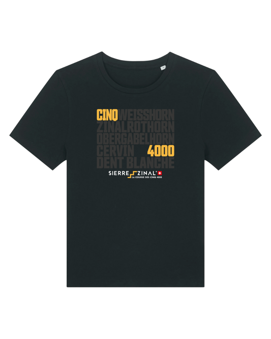 T-SHIRT FEMME CINQ 4000